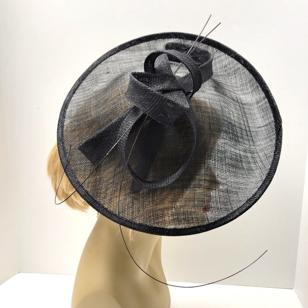 Flamboyant Fascinator Hat, Elegant Large Headband Hair Accessory,Wedding Hat-NEW - Picture 2 of 14